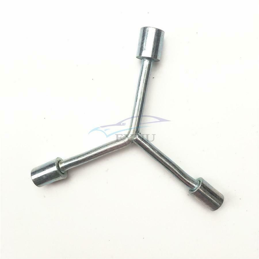 12PC Metal Motorcycle Spark Plug Wrench Socket Repair Compact Tool Kit Universal