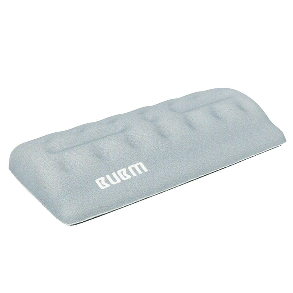 Memory Foam Mouse Pad, Wrist Rest Desktop Mat Cushion for Single Hand, Gray