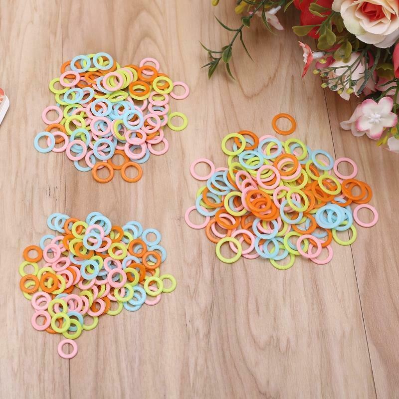 300pcs Round Knit Knitting Marking Circles Rings Markers Crochet Stitch DIY Tool