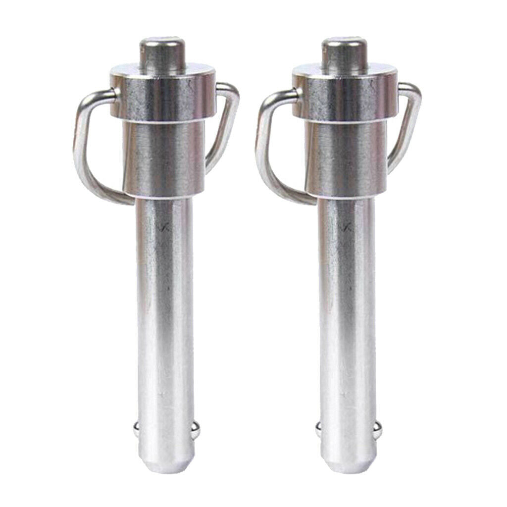 Set of 2 Quick Release Ball Lock Pins Lock Quick Release Ball Pin 30mm