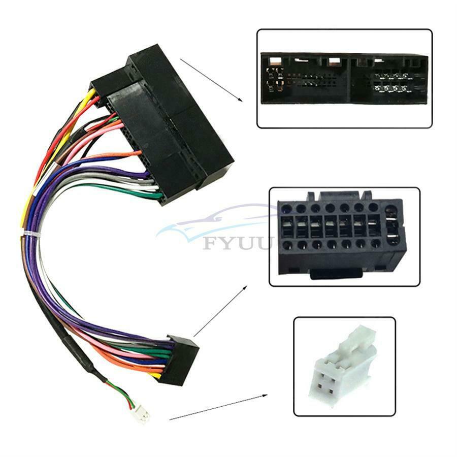For Hyundai Sonata/ IX35/ Tucson 16 PIN Car Audio Navigation Power Cable Adapter