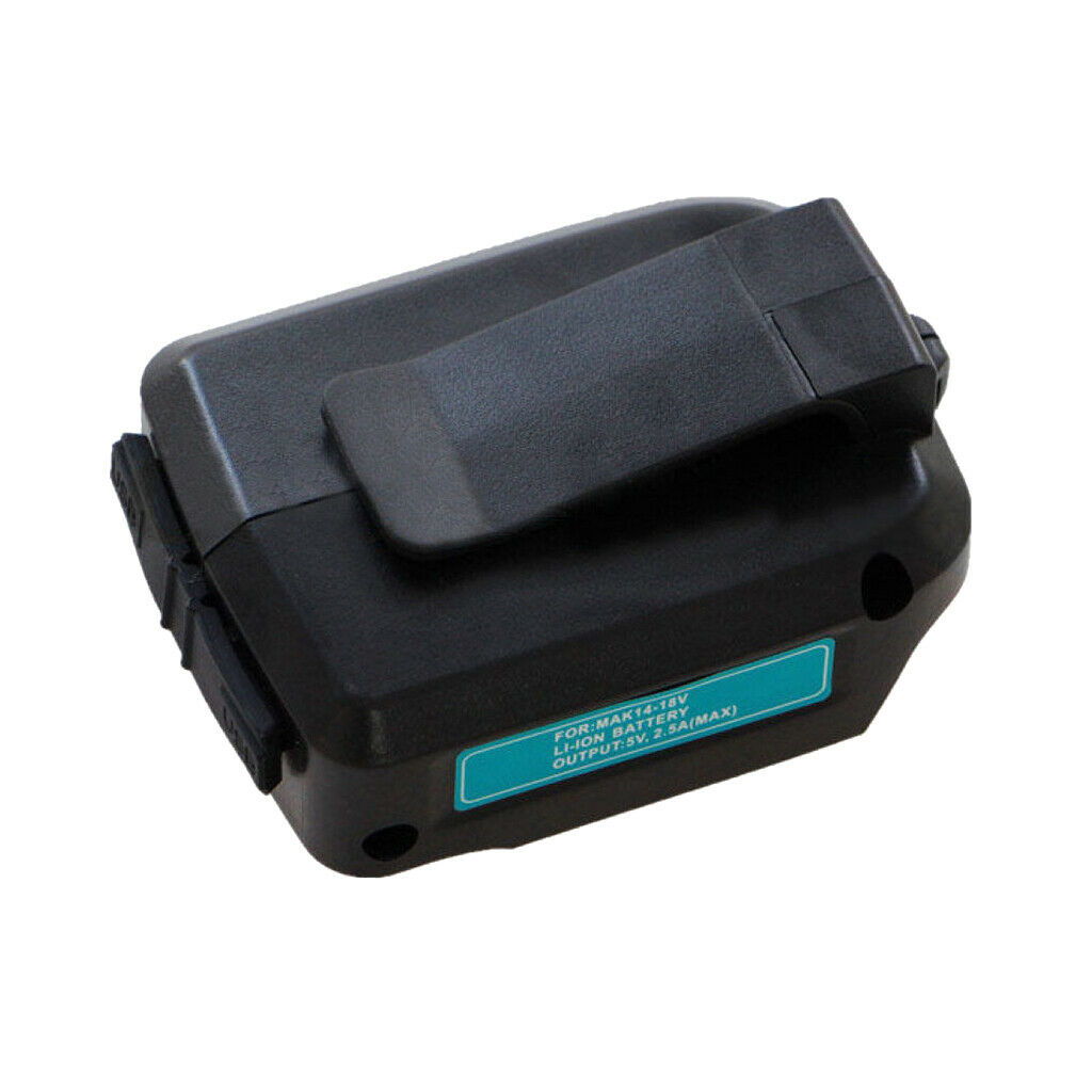 USB Charger Adapter Mobile Battery Adapter Replacement for Lithium Battery
