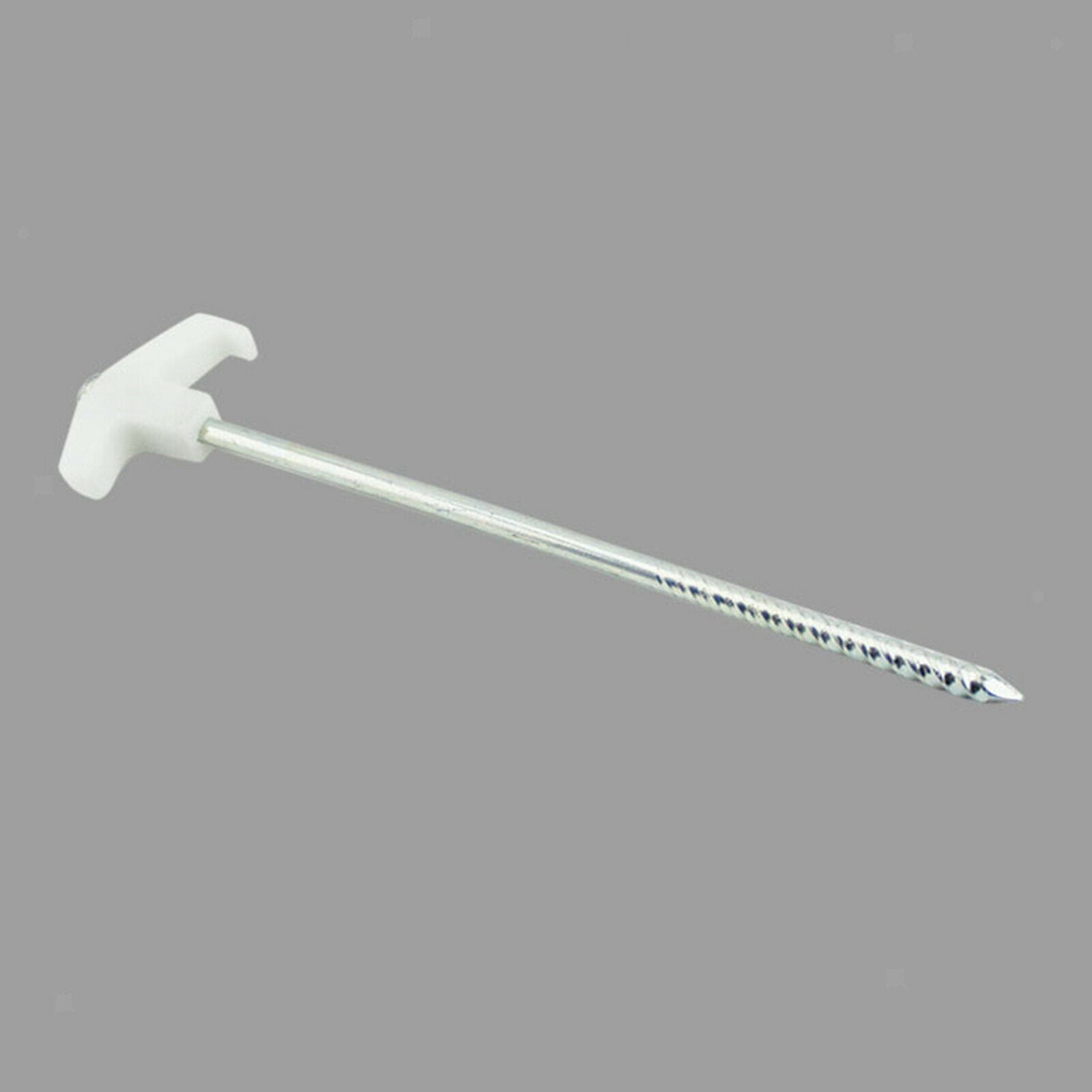 Heavy Duty Steel Metal Glow In The Dark Tent Pegs Ground Stake Camping Tarps