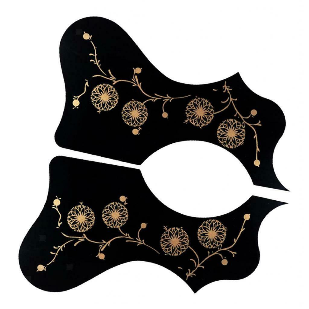 6pc Acoustic Guitar Pickguard Flower Anti-scratch Parts Left/Right Hand