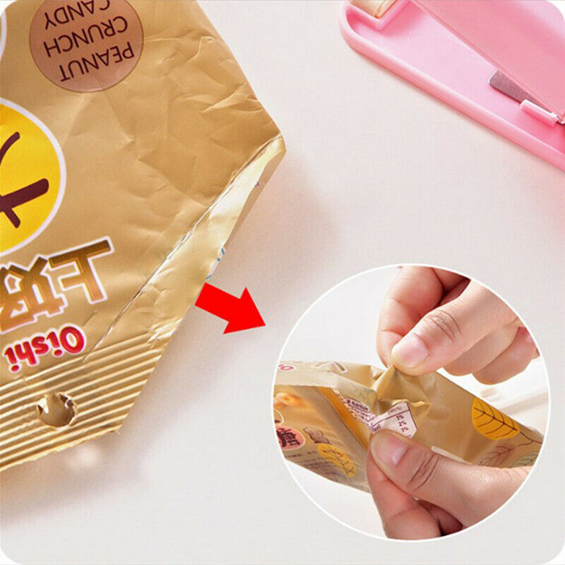 Portable Sealer Package Mini Sealing Machine Home Food Snack Clip Heat Se.l8