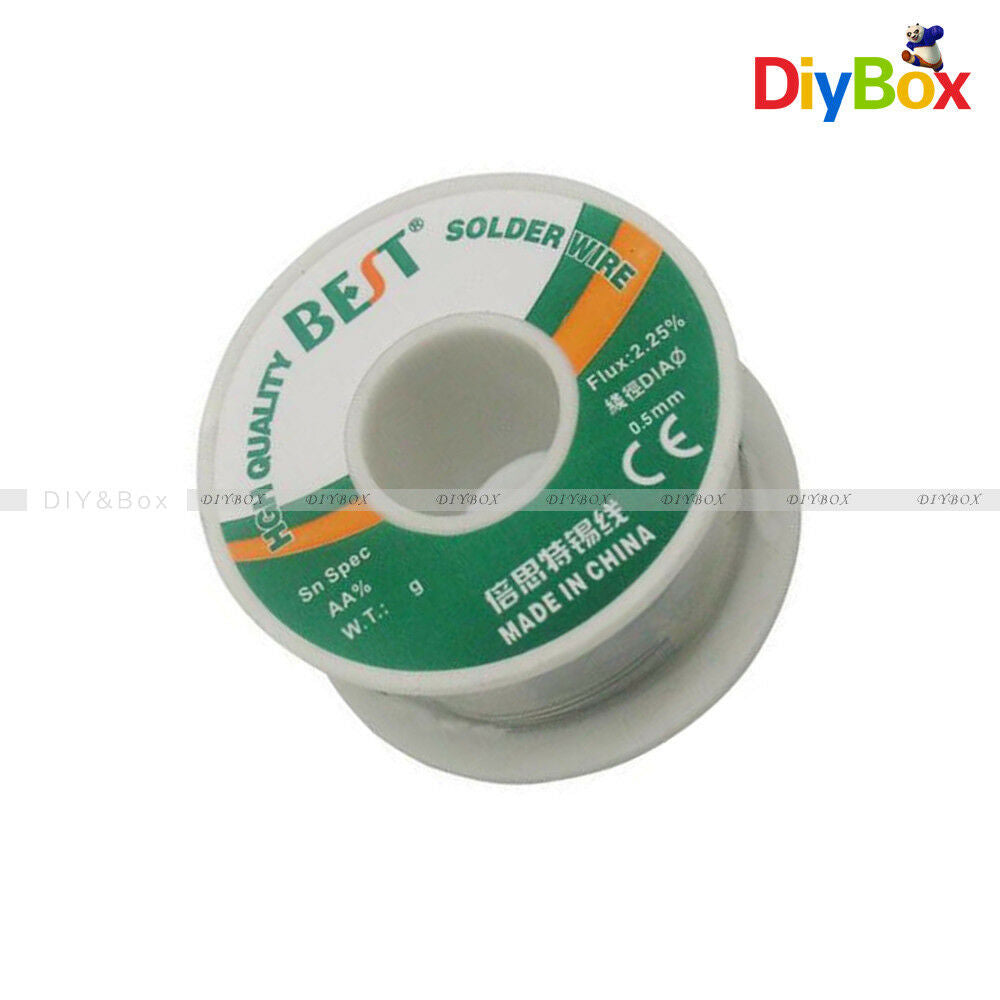 100g 0.5mm 60/40 Tin Solder Wire Rosin Core Soldering Wire Tube DIY