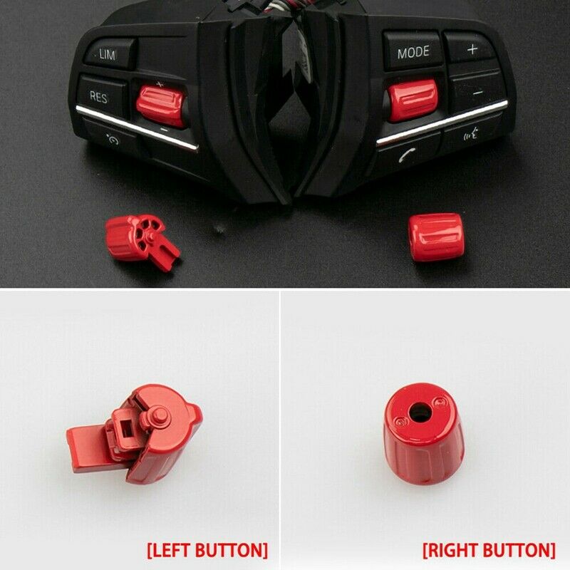 Car Stee Wheel Button Control Knob Wheel Switch Multi-Functional for  5 SeriesU1