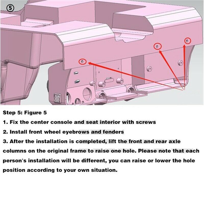 Simulation Transparent Interior Trim for TRAXXAS -4 4 Defender Cockpit Seat DaL1