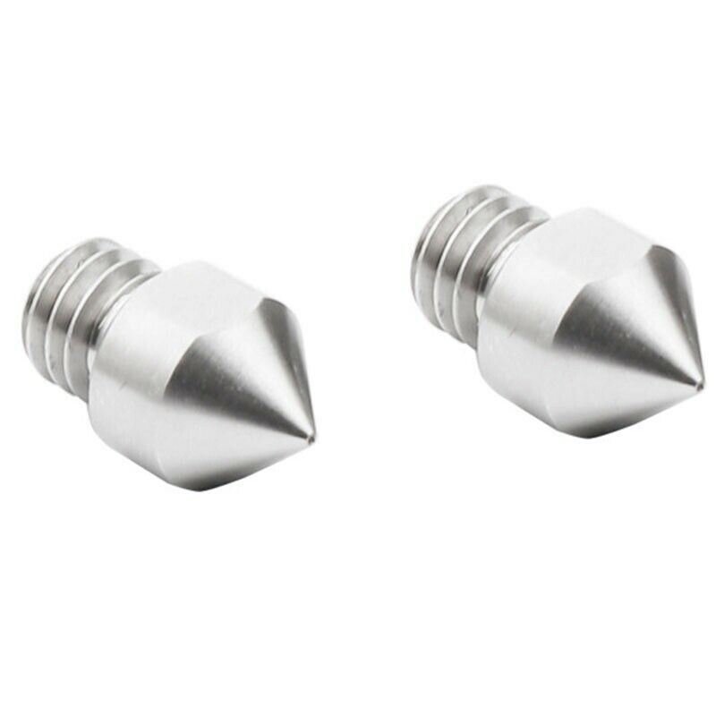 5Pcs of High Temperature Titanium Alloy TC4 All-Metal  Nozzle M6 Thread SuitF8Z6