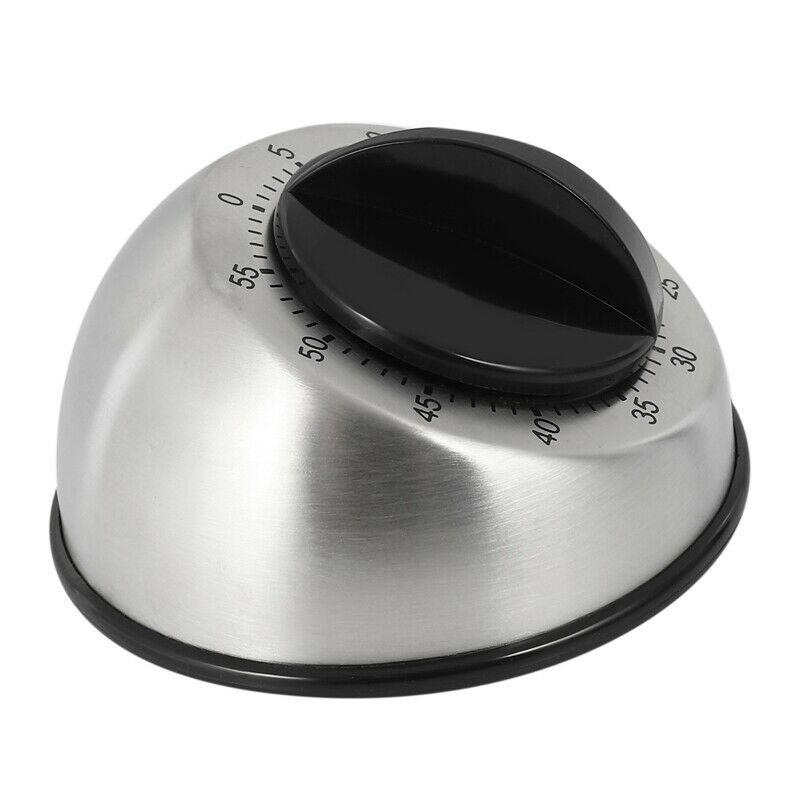 Kitchen Timer 60-Minutes Countdown Mechanical Wind Up Alarm Clock Home KitchenD1