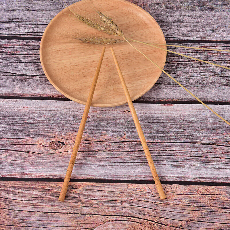 Natural Bamboo Woods Chopsticks Carbonizations ChopSticks Reusable Sushi StiDEAU