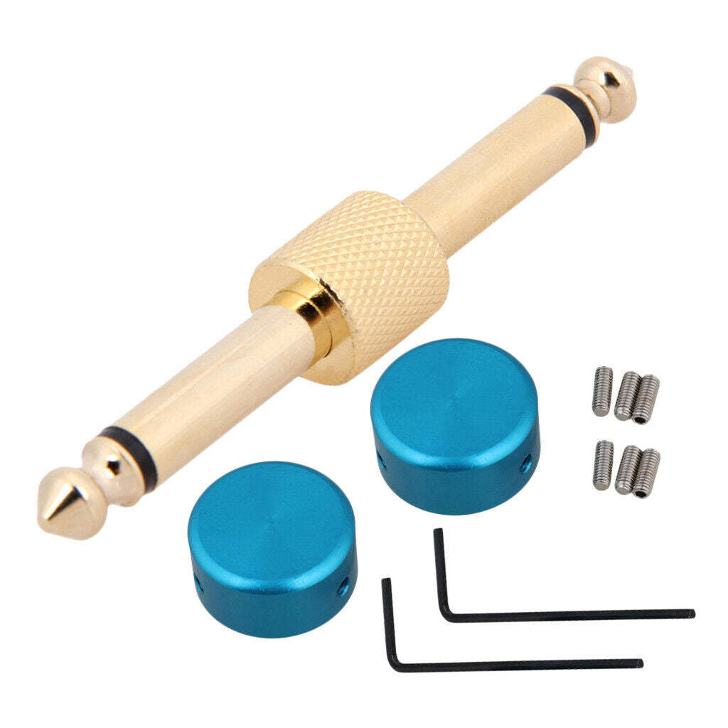 Guitar Pedal Coupler+Guitar Effects Pedal Footswitch Topper for Guitar Parts