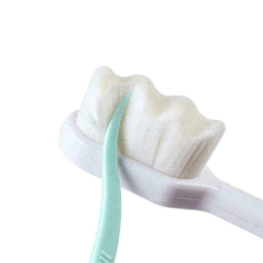 4pcs Super-Soft Toothbrushes For Sensitive Gums Micro-Nano Manual Toothbrush Set
