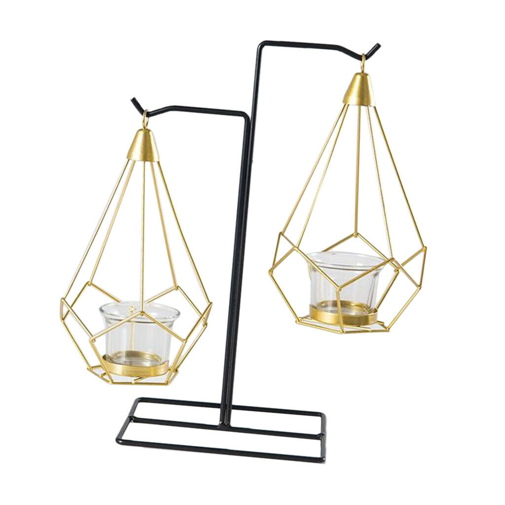 Metal Candle Holders Christmas Rack Candle Stick Wedding Table Centerpiece B