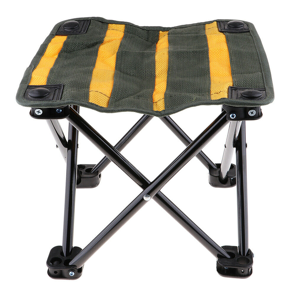 Camping Foldable Chair Garden Outdoors Travel Beach Fishing Stool BBQ Seat S