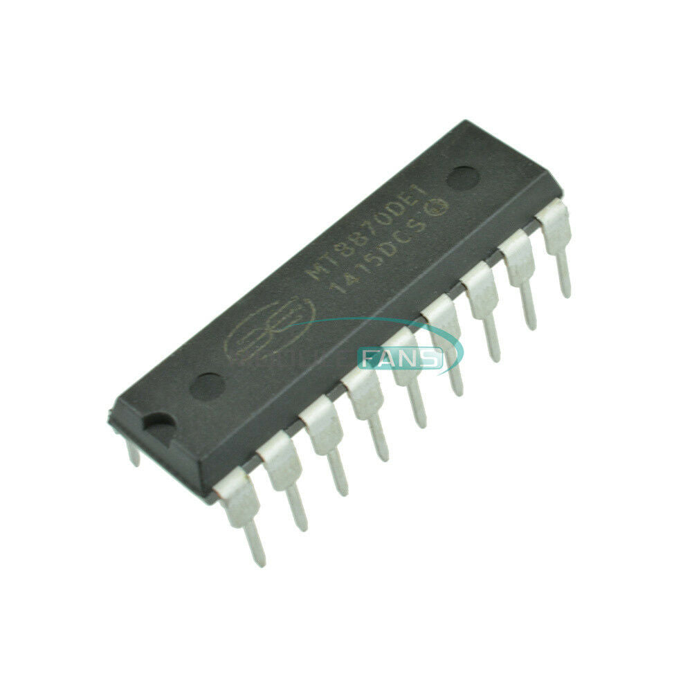 5PCS MT8870 8870 MT8870DE IC CMOS Integrated Low Power DTMF Receiver PDIP-18