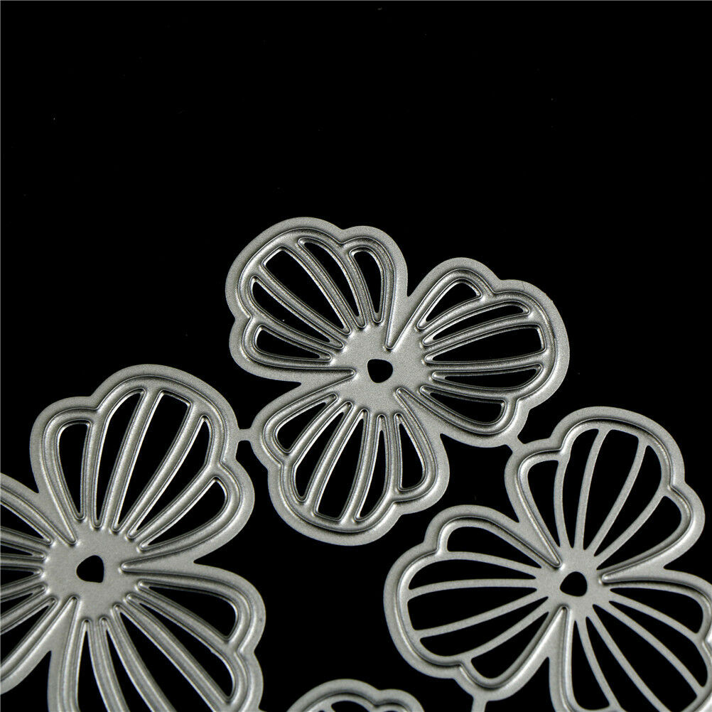 6Pcs Flowers Design Metal Cutting Dies For DIY Scrapbooking Album Paper Ca.l8