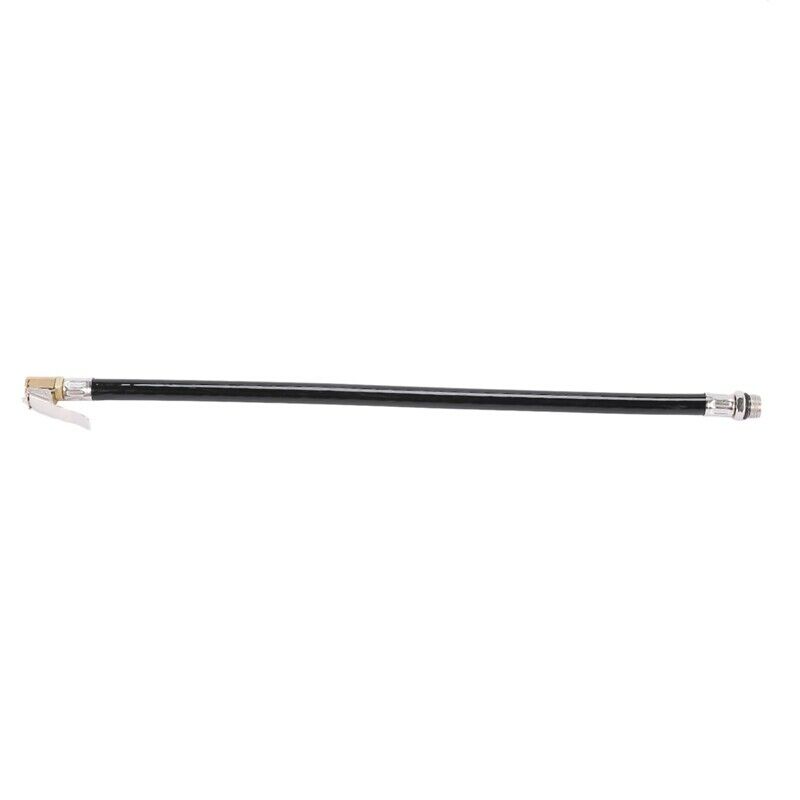 Car Truck 1/2" Male Thread Rubber Inflating Hose Air Tire Inflator 16.3" Q3U2U2