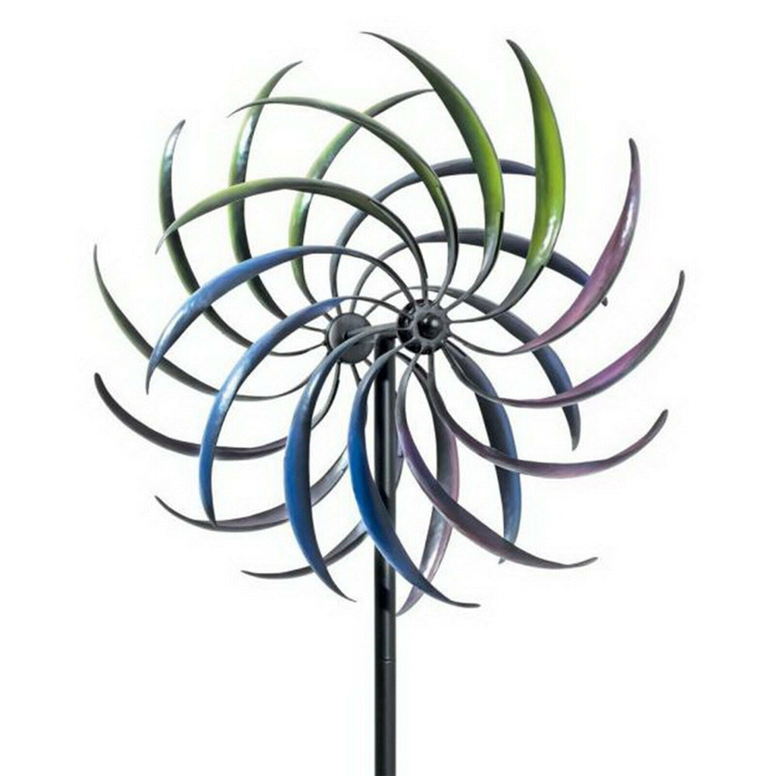 Iron Wind Spinner Anti-rust Lawn Windmill Patio Decoration Ornament Arts