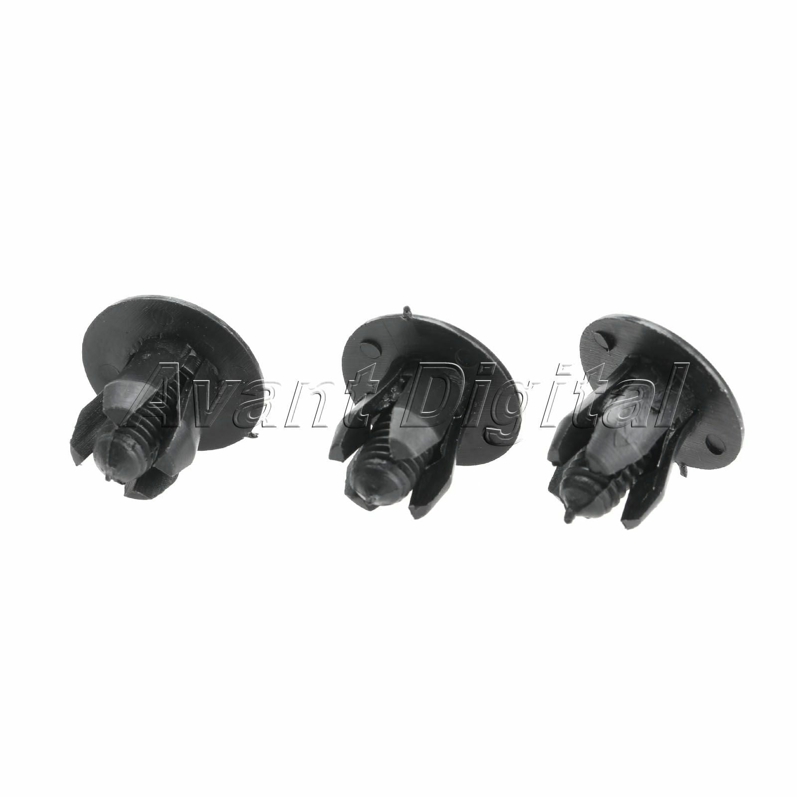 50Pcs for KIA Bumper Fender Grille 8.2mm Trim Retainer Fastener Rivet Clip
