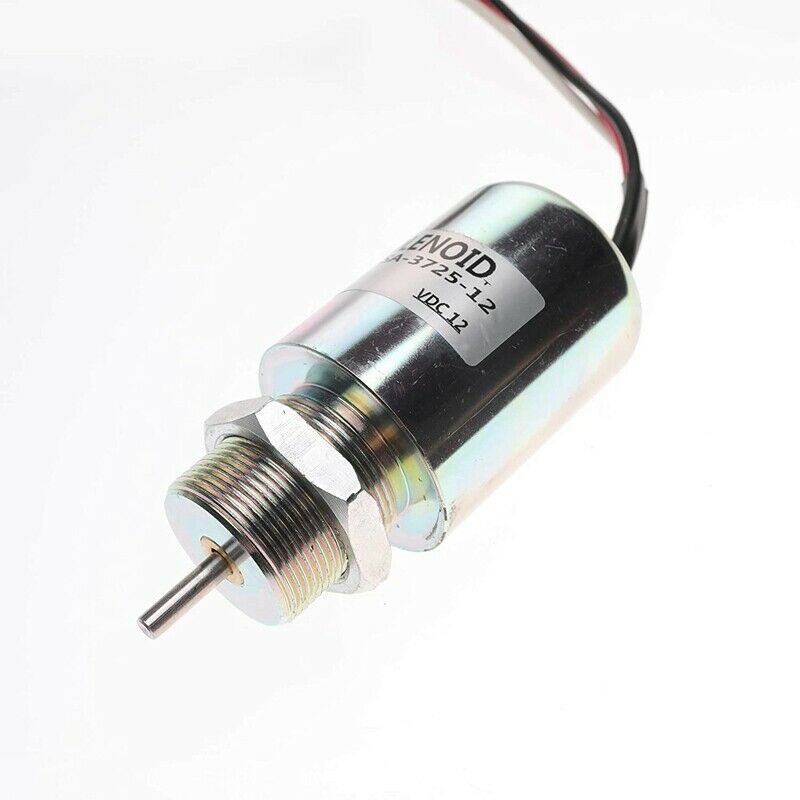 2X(SA-3725-12 30A87-00040 Fuel Shut Off Solenoid for Mitsubishi L2E L3E S3LF1F7)