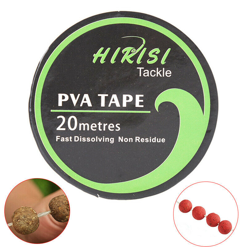 1pc Carp Fishing Accessories PVA Tape String For Boilie Size 10mm X 20m-JACU SJ