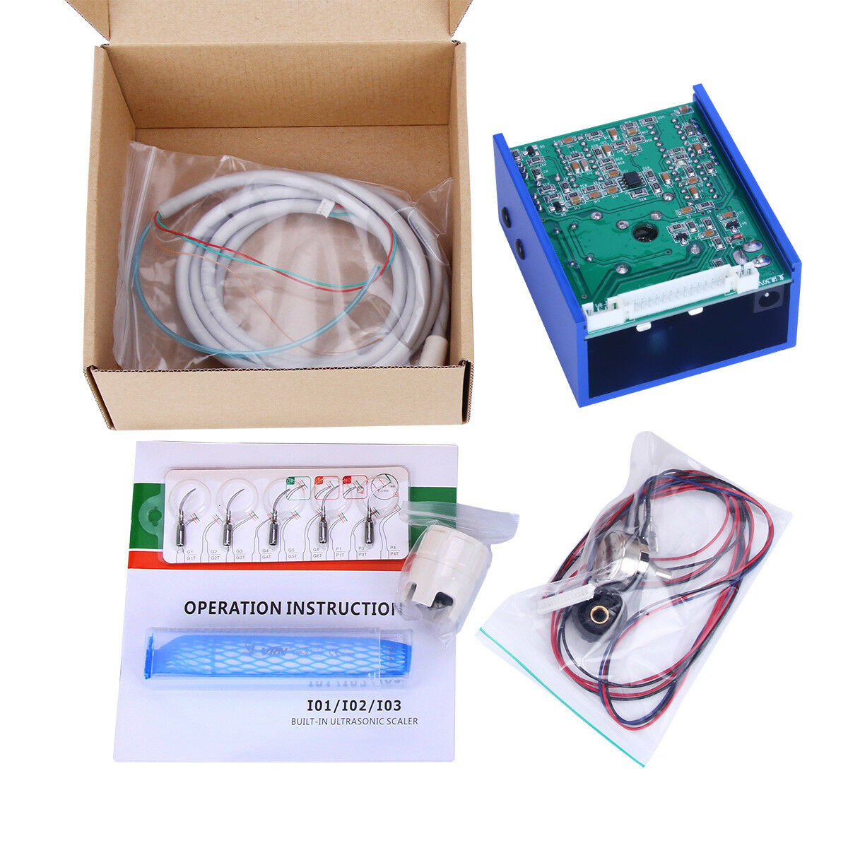 Dental Built-in Ultrasonic Piezo Scaler I02 with Handpiece fits EMS WOODPECKER