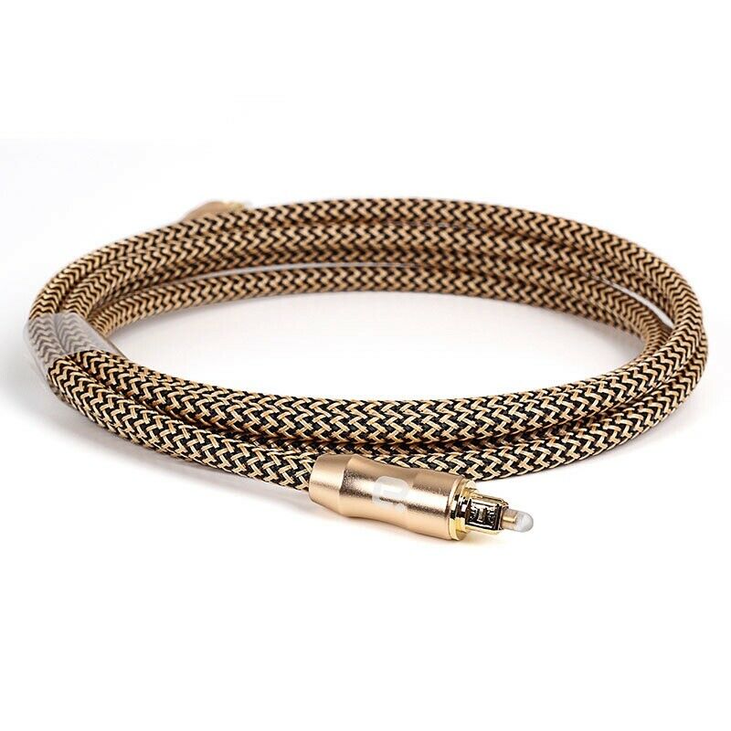 Digital Optical Audio Cable Toslink 1M SPDIF Coaxial Cable for Amplifiers P W4H9