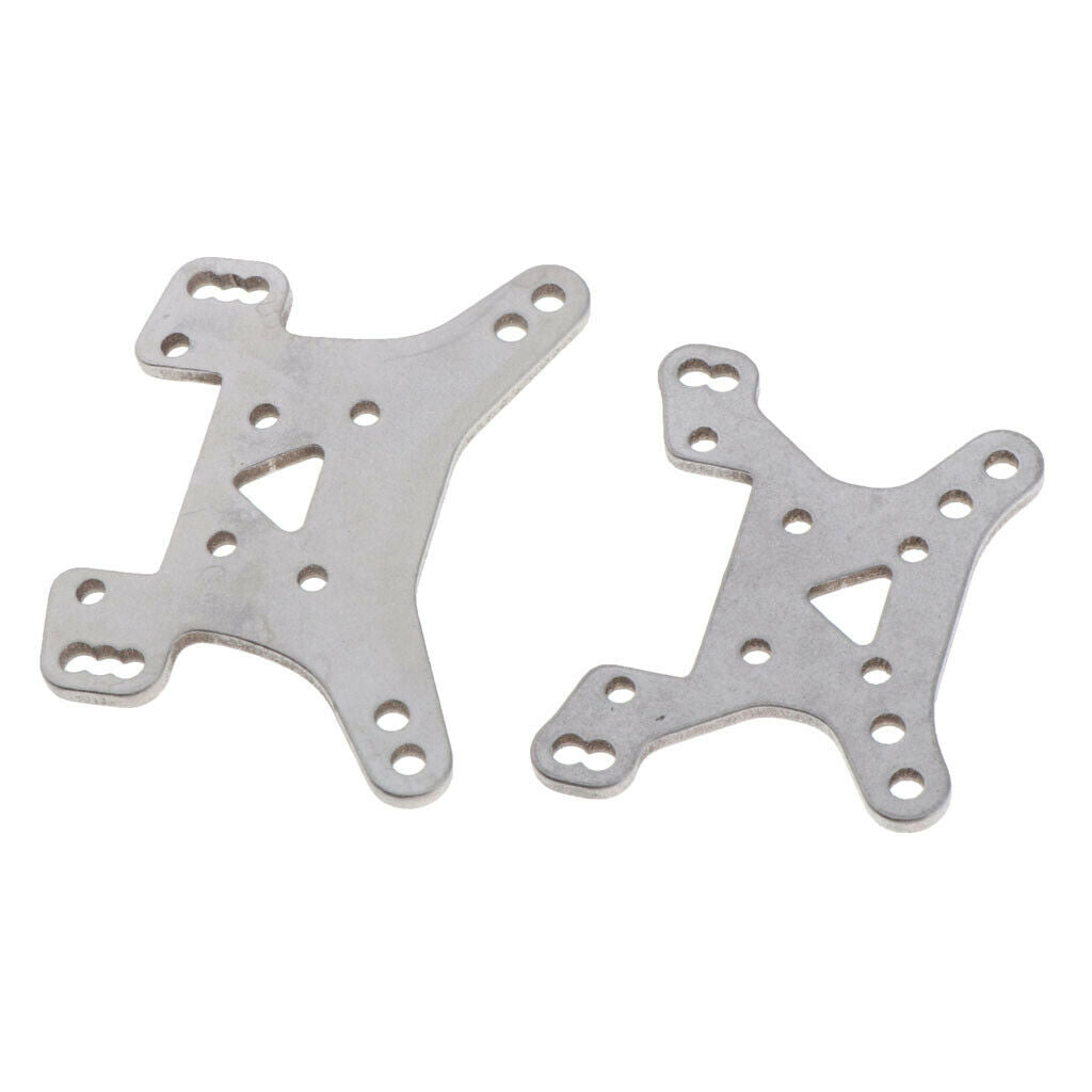 2 Pieces RC Car Front Rear Shock Tower for Wltoys 144001 1/14 RC Car Buggy