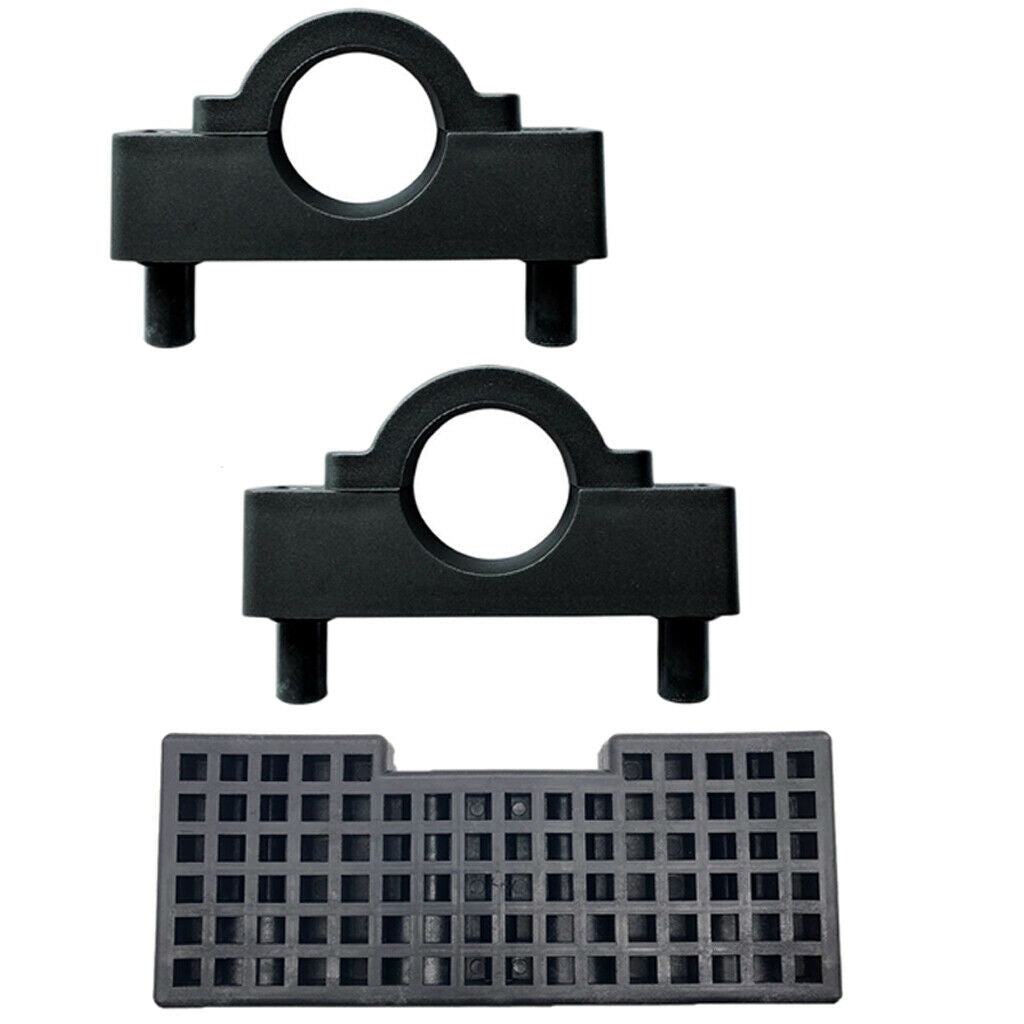Durable Kayak Fishing Boat Trolling Motor Block Board Brisk & Mounting Clip