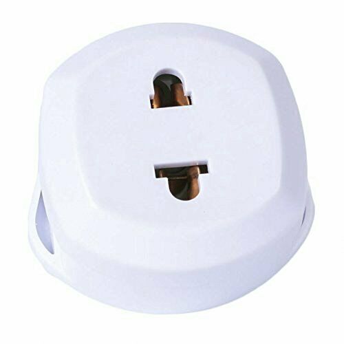 Universal UK US to EU European Power Socket Plug Adapter For Travel Converter