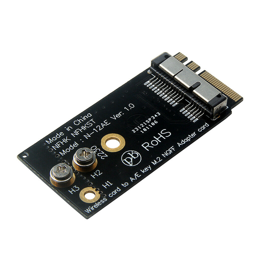 BCM94360CS2 BCM943224PCIEBT2 12+6 Pin WIFI wireless card module to NGFF M.2