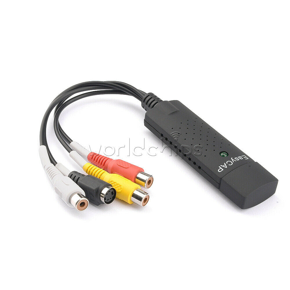 USB2.0 Video Capture Card Videotape t DVD Converter Monitor Capture Card Adapter