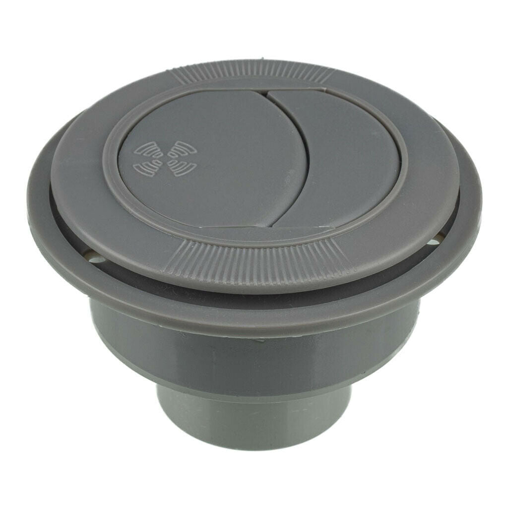 1.85in Universal A/C Air Outlet Vent For Boat Yacht Gray Part Outline 100mm