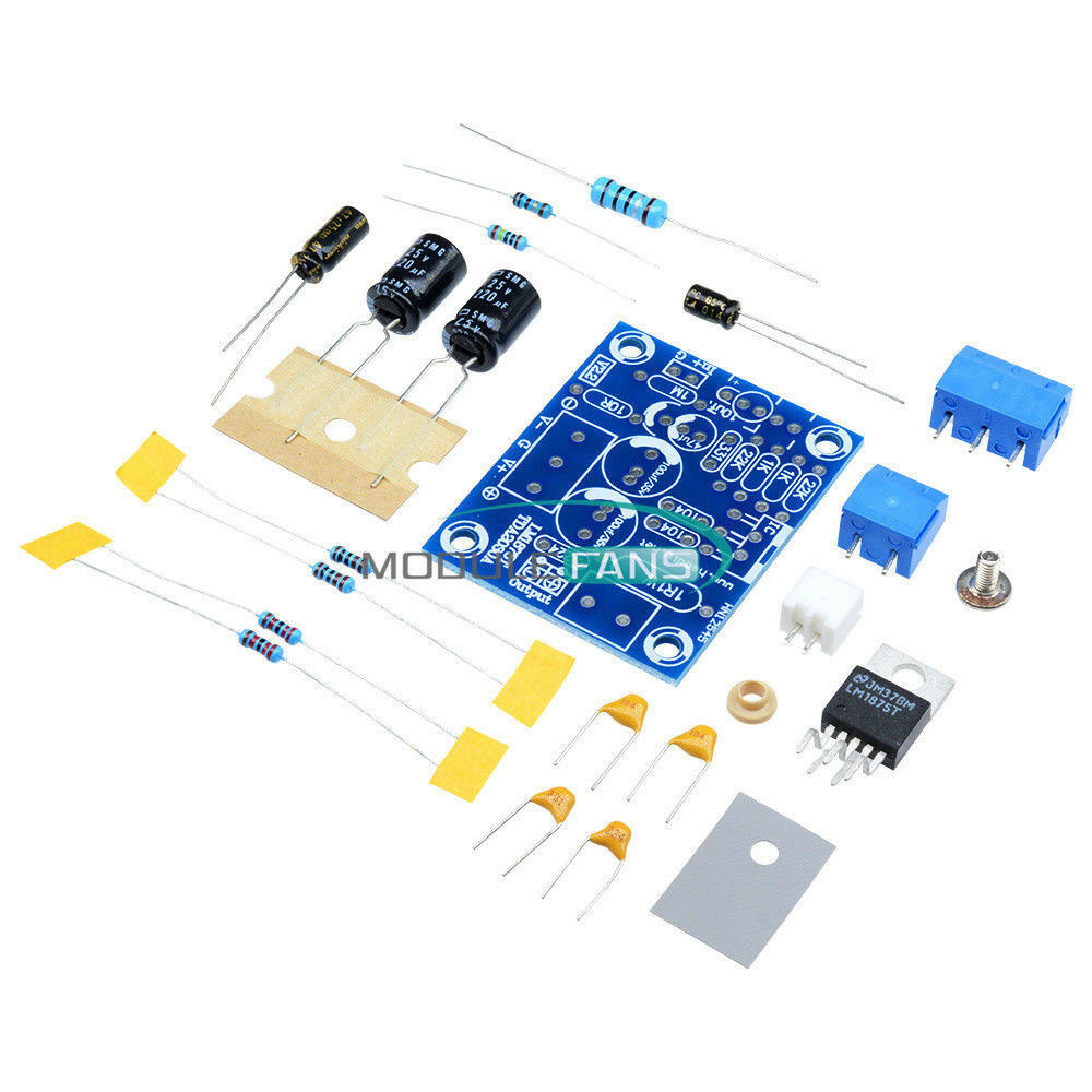 20W HIFI Mono Channel LM1875T Stereo Audio Amplifier Board Module DIY Kit
