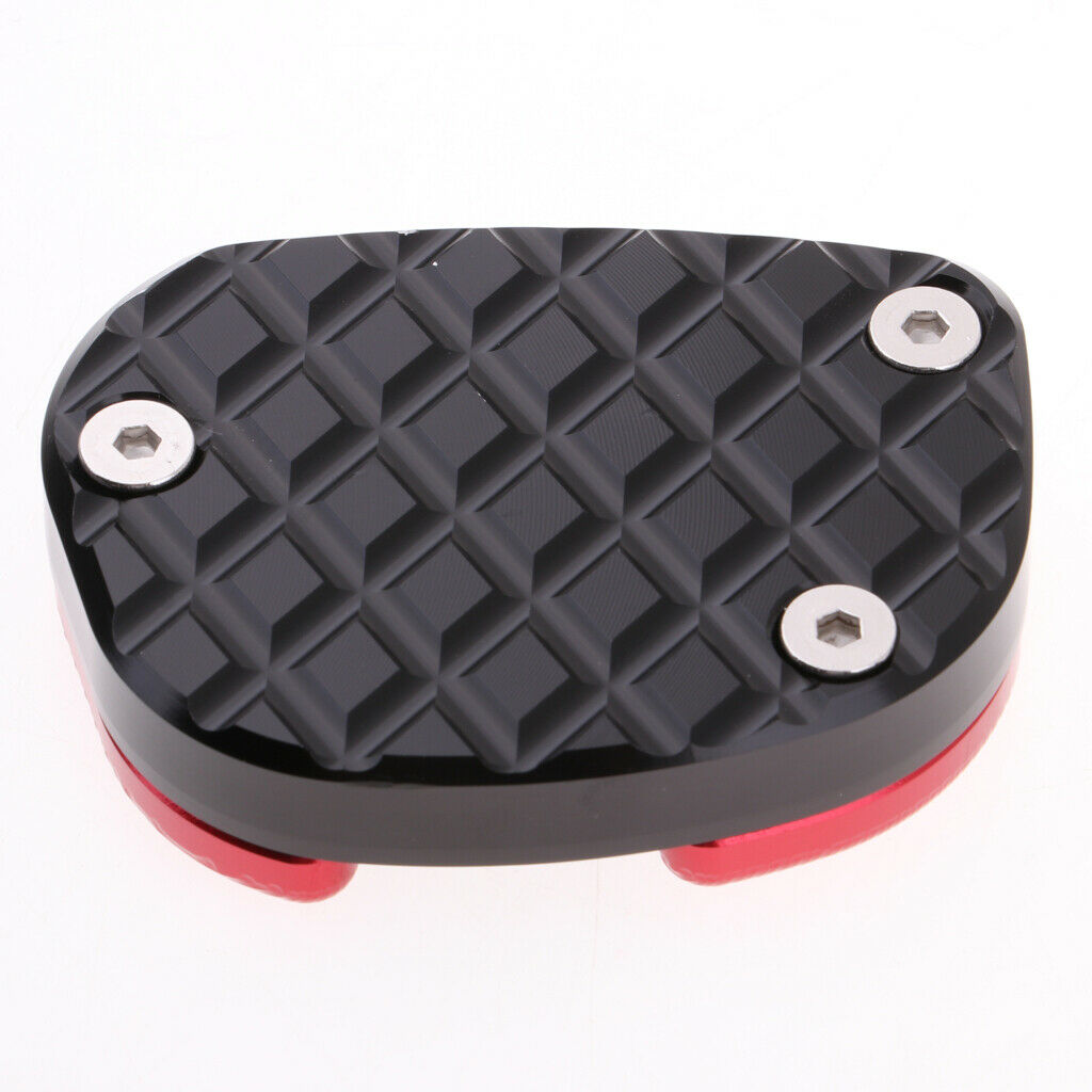 Sidestand Extension Enlarger Pad for Aprilia RSV4 RR/RF 2015-2018  Red