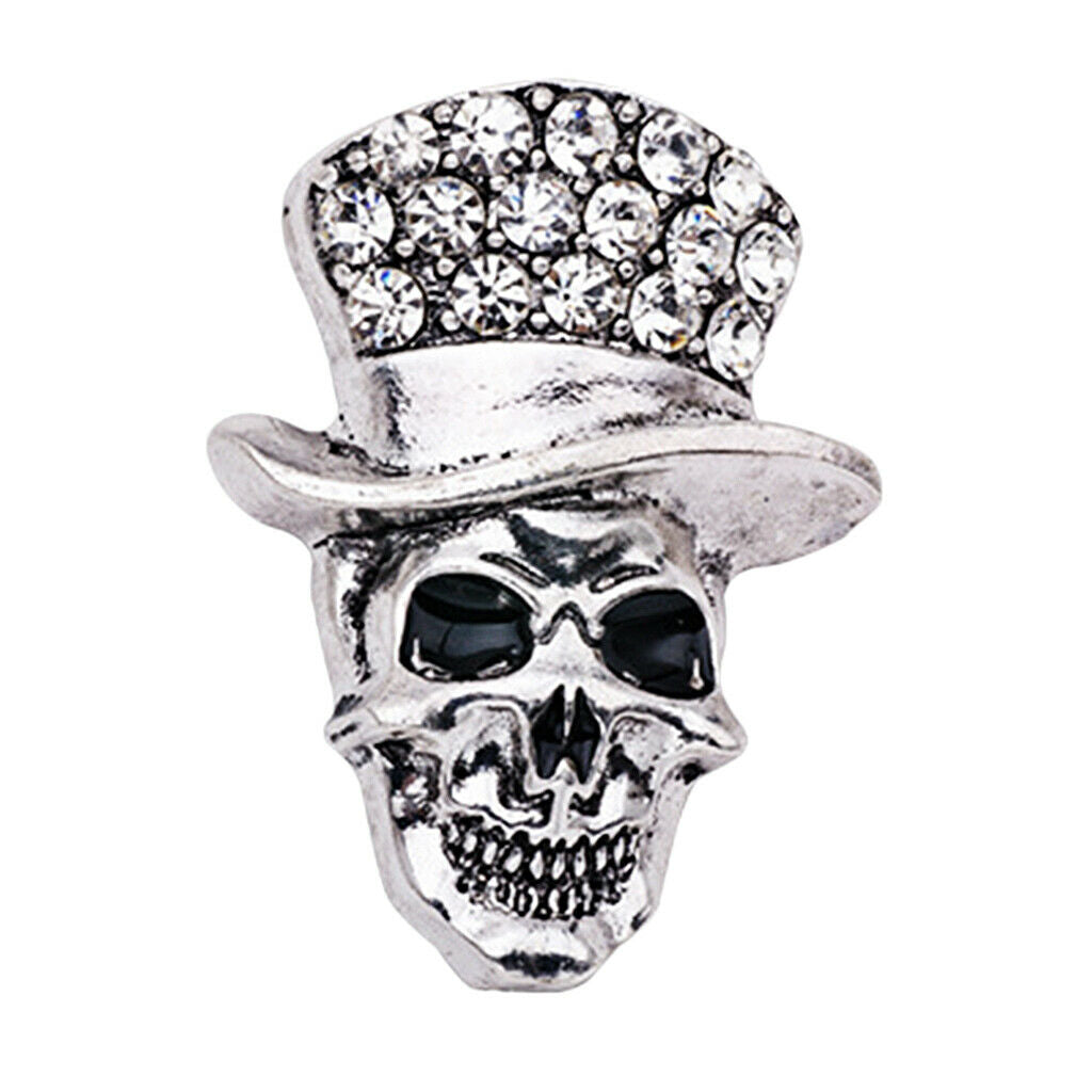 Skeleton Lapel Pins Brooches Fancy Dress Collar Pin Clothing Accessory