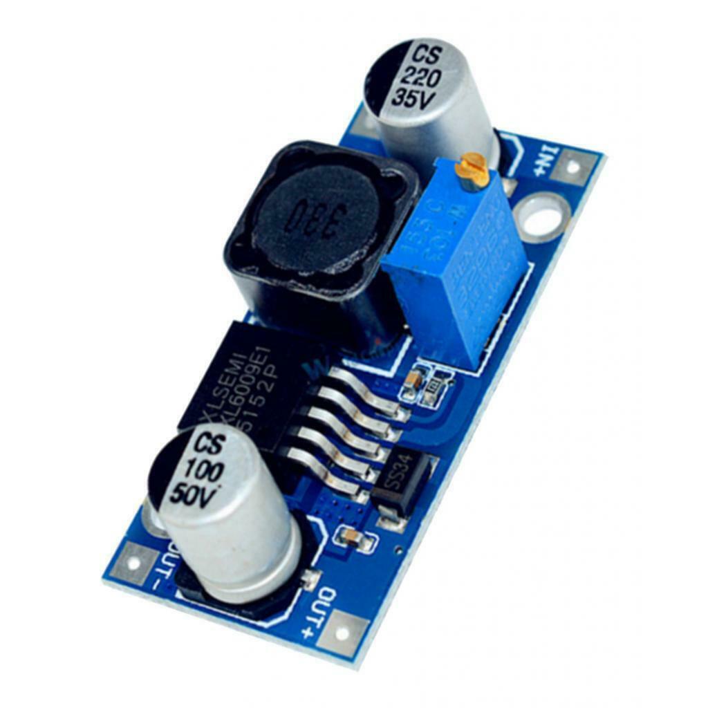 DC to DC Step Up Boost Converter XL6009 Adjustable Power Supply Module