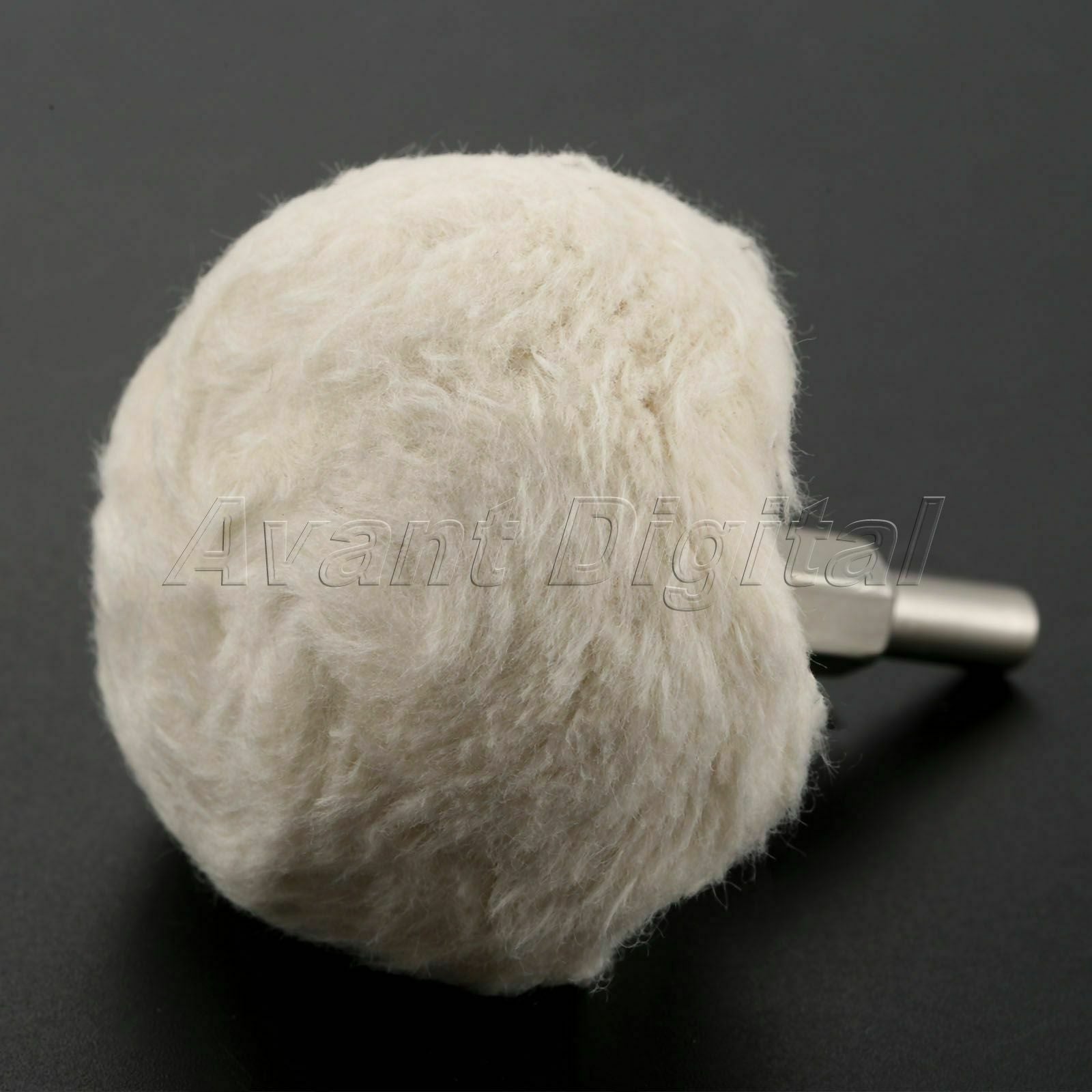 6mm Shank 50mm Cotton Polishing Buffing Wheels Pad Abrasive Crafts Rotary Tool
