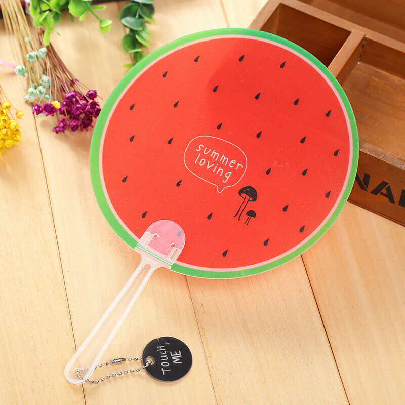 Portable Mini Fan Cool Drive Away Summer Heat Hand Fan Carto.l8