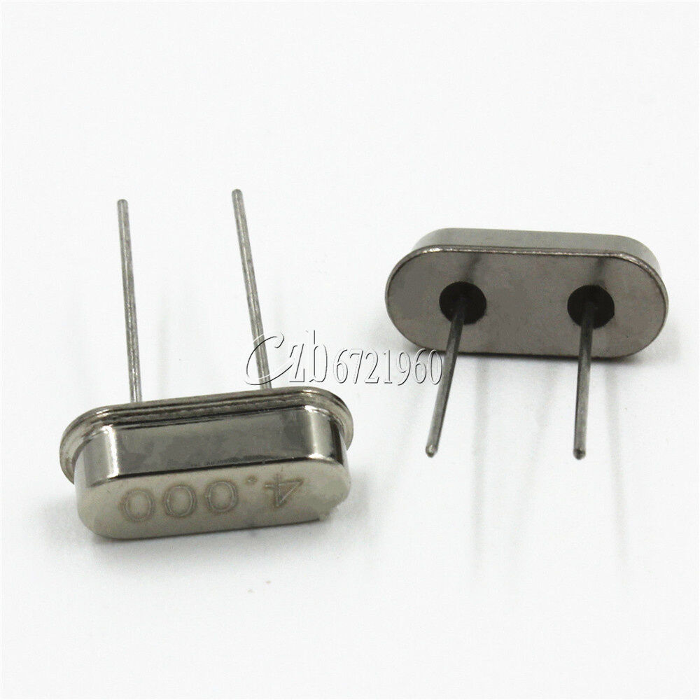 10Pcs New 4.000MHZ 4MHZ 4M HZ HC-49S Crystal Oscillator