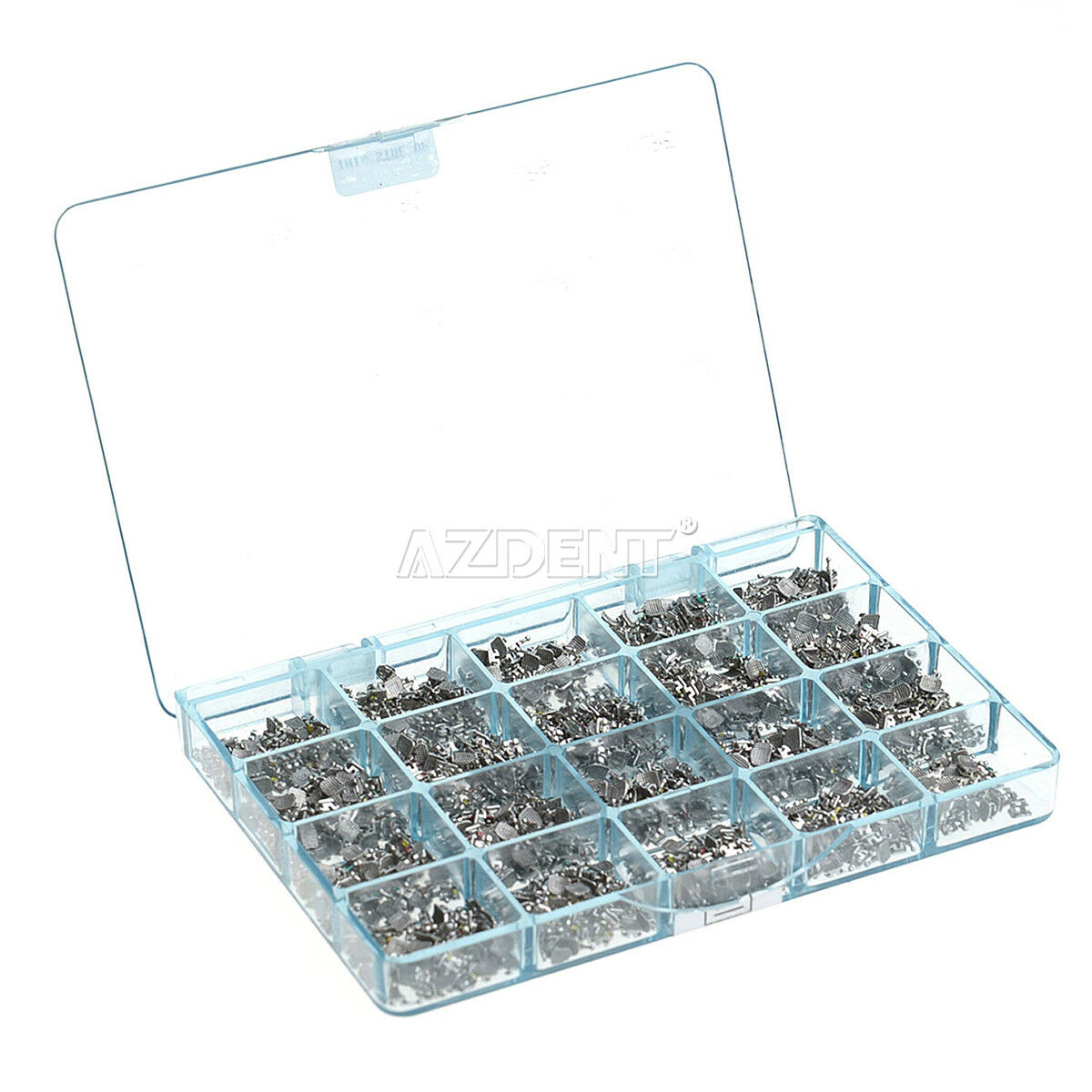 2xDental Orthodontic Metal Bracket Monoblock Mini MBT 022 3 4 5 AZDENT