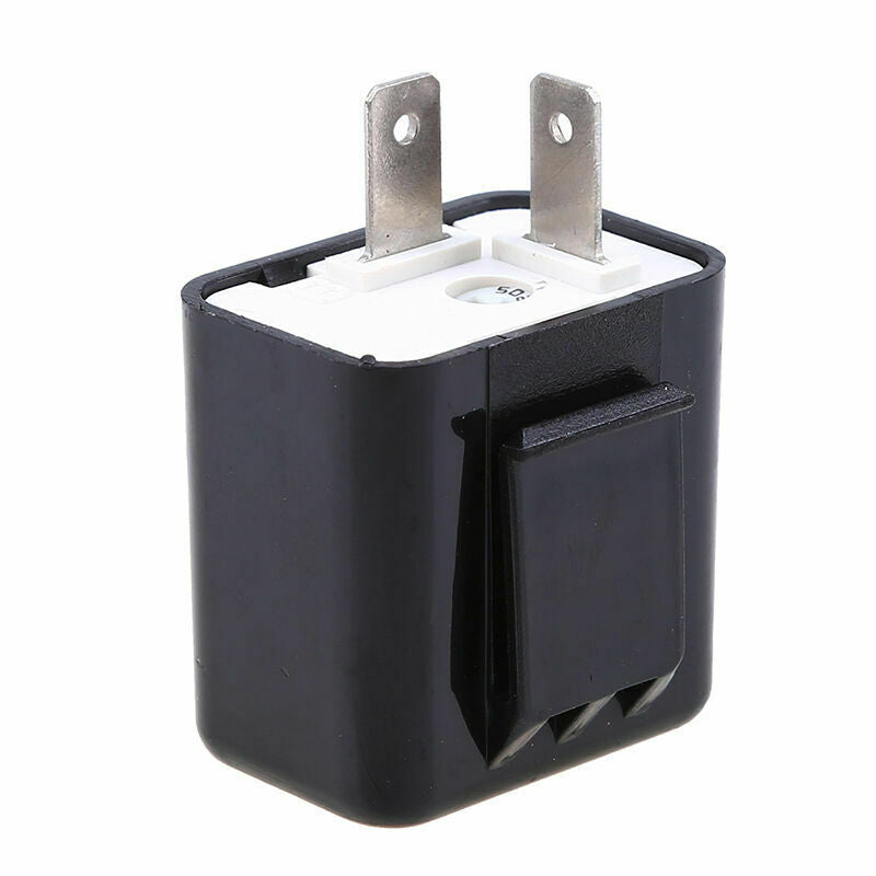 2PC 2 Pin Motorcycle LED Flasher Relay Blinker Adjust Turn Signal Flash Issue