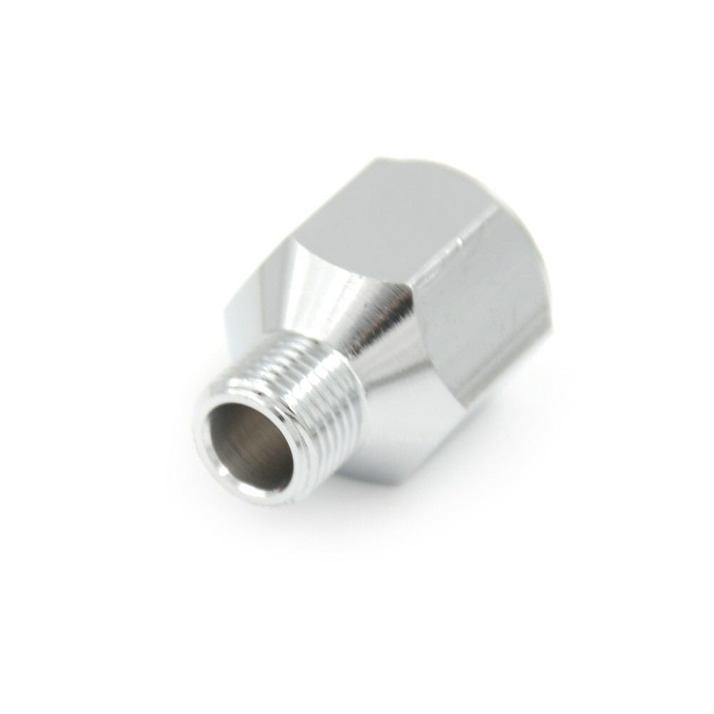 Metal 1/4'' BSP Female to 1/8'' Male Airbrush Hose Fitting Adaptor Connect.l8