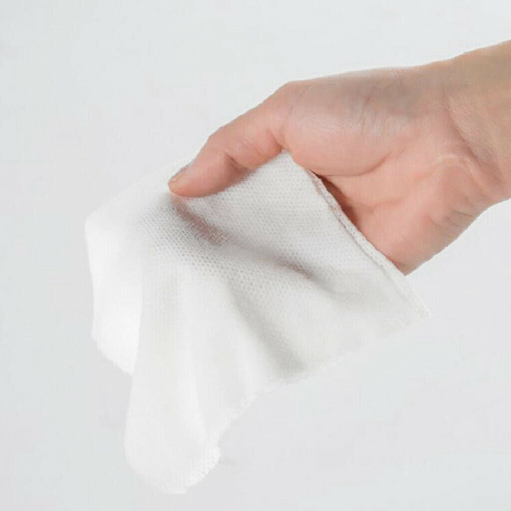 Travel Camping Compressed Towel Disposable Cotton Washcloth Toliet Paper 100
