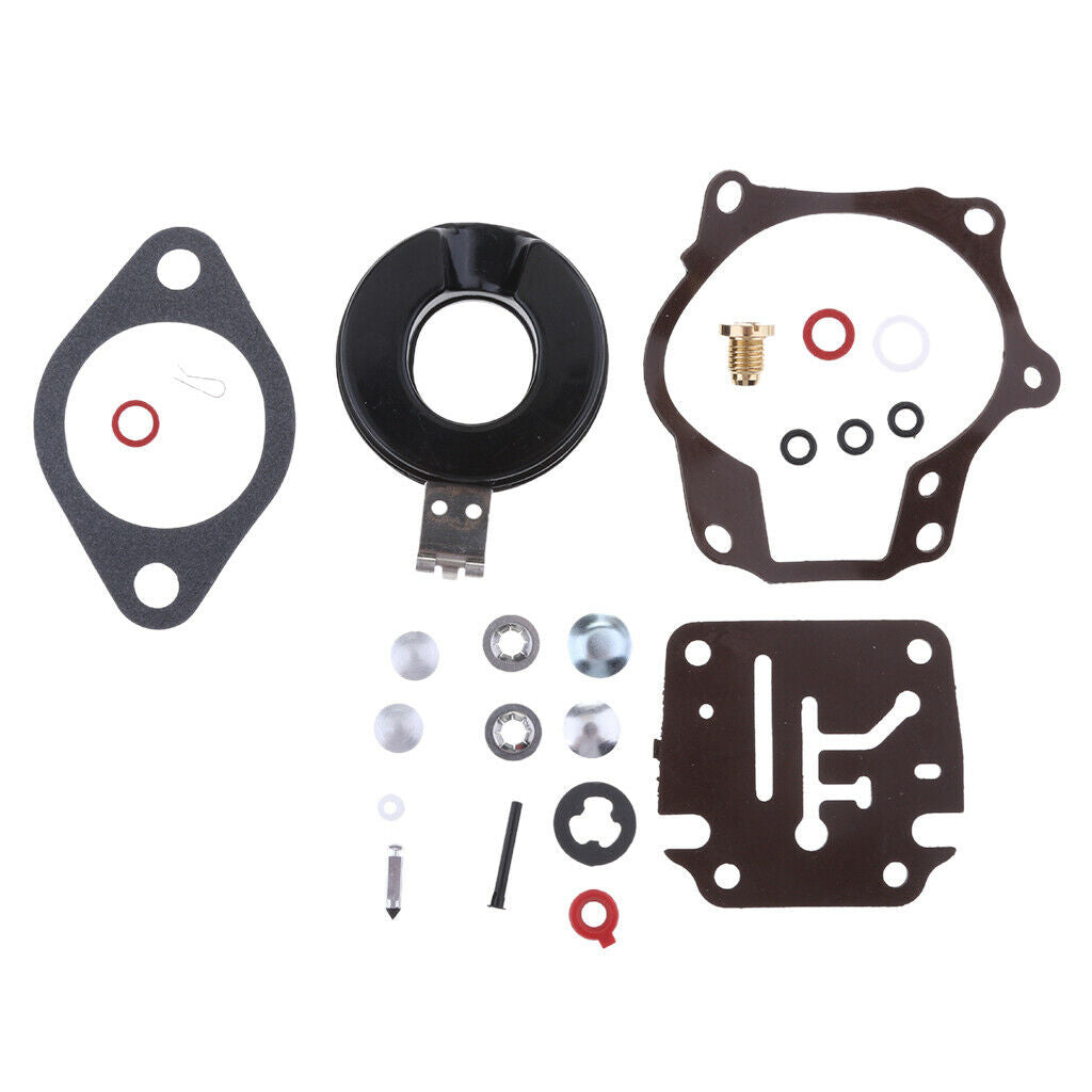 2Set Carburetor Rebuild Kit for Johnson Evinrude 50HP OutboardMotor