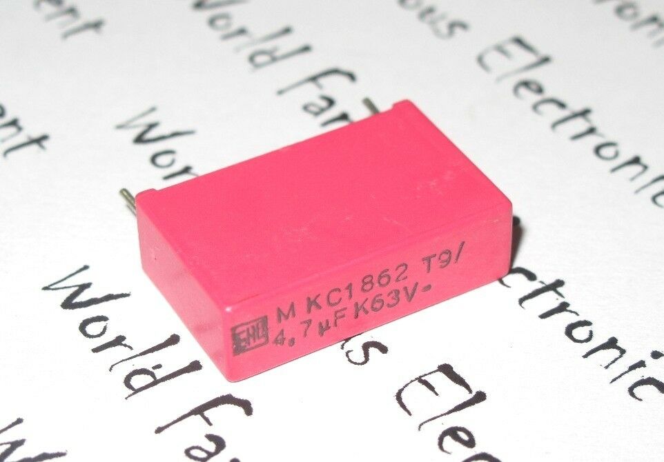 2pcs-Roederstein(ERO) MKC1862 4.7uF (4,7µF) 63V 10% Pitch:22.5mm Capacitor