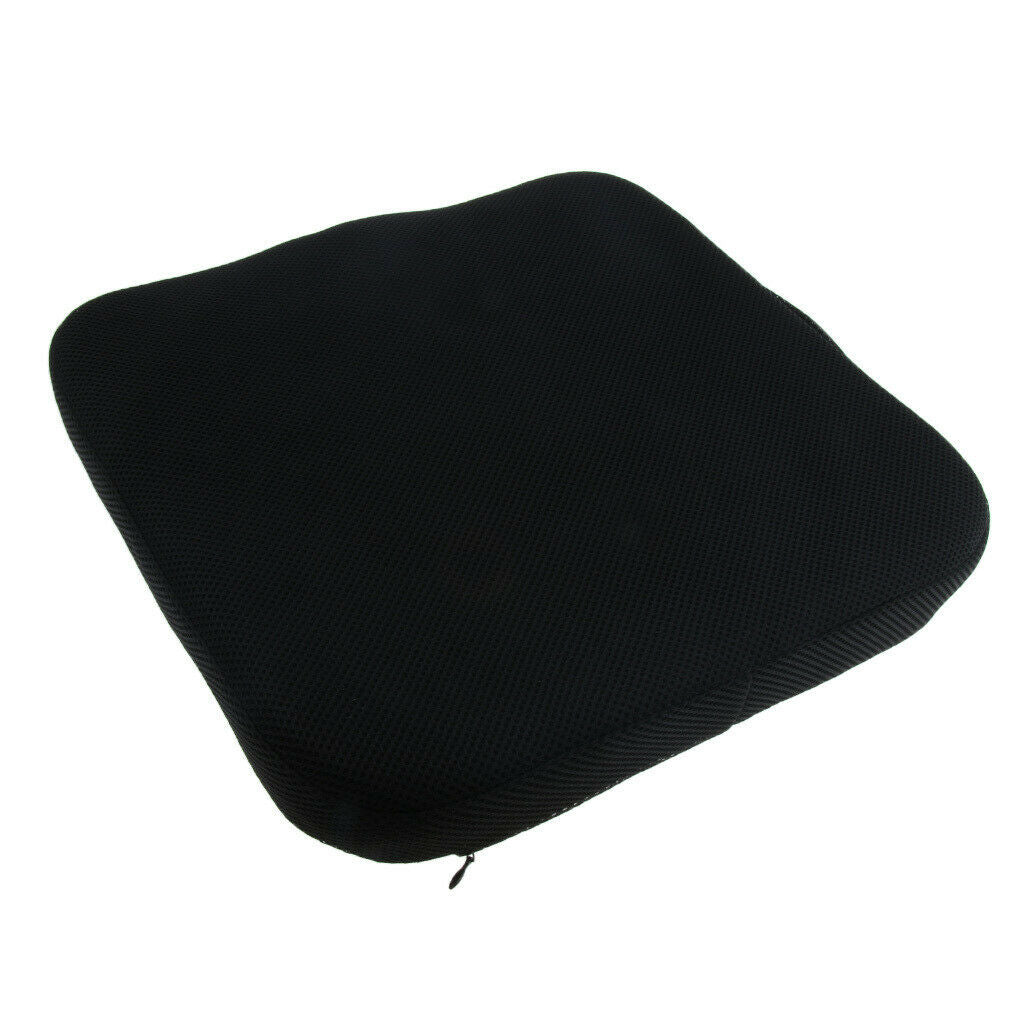Portable Memory Foam Square Seat Chair Cushion with Carry Handle for Home