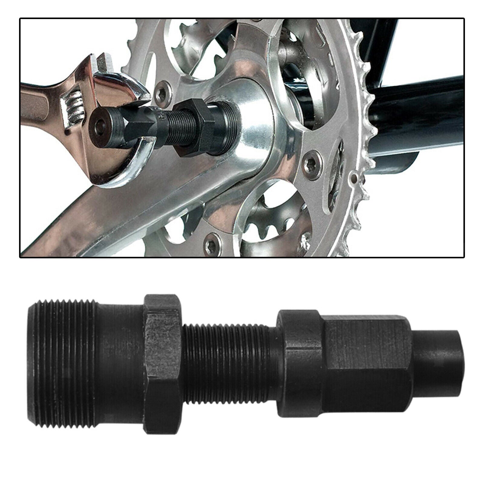 Bicycle Crank Puller Wheel Remover Extractor Pedal Tool Road Mountain Bike