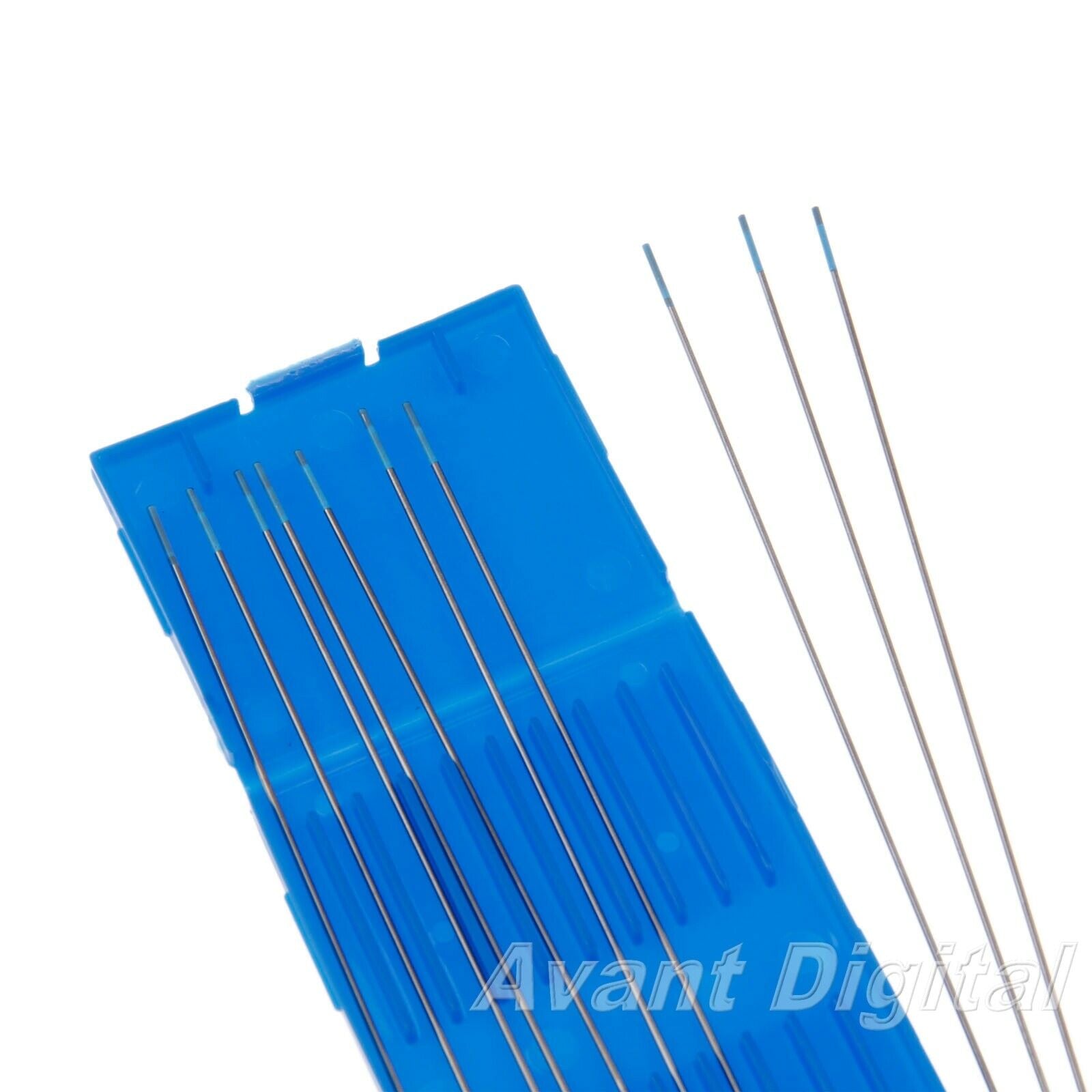 10X TIG Welding Tungsten Electrodes 2% Lanthanated 0.04"x6" Blue Tip Replace Kit